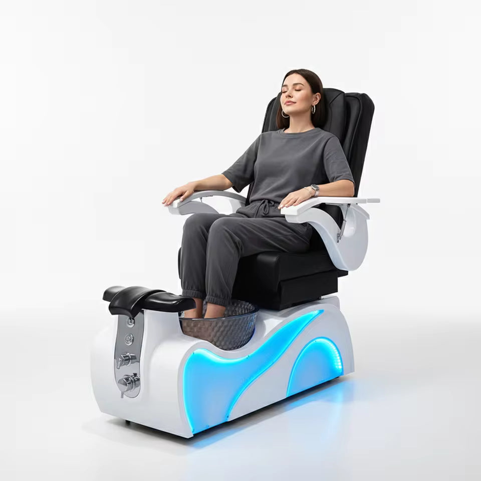 Luxury Electric Pedicure Chair Throne Foot Spa Massage