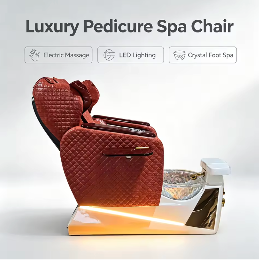 Electric Massage Pedicure Spa Chair Luxury Foot Spa